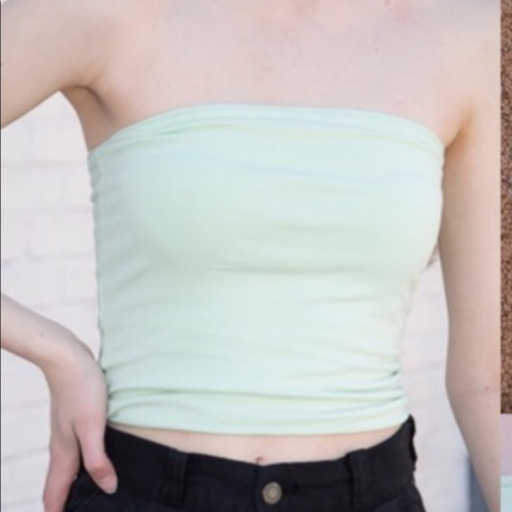 brady melville green tube top